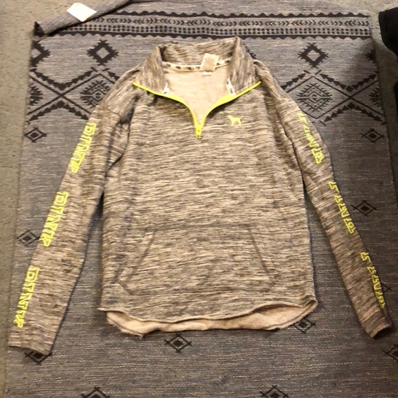 PINK Victoria's Secret Sweaters - Victoria’s Secret PINK half zip pullover